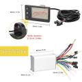 24v-48v 250w-350w Brushless E-bike Controller with Lcd Display