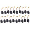10 Pairs Of Carbon Brushes 6.35x10x13 Mm Power Tool Spare Parts