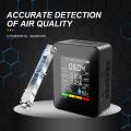 5 In1 Co2 Meter Digital Temperature Humidity Tester Carbon Dioxide-a