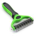 Pet Dematting Comb with Dual Sided Rake for Dogs and Cats