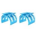 2x for Wltoys 144001 1/14 Rc Car Spare Upgrade Motor Heat Sink,blue