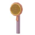 Dog Grooming Comb, Hair Removal and Floating Hair Combs(purple)