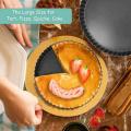 3pcs Removable Loose Bottom Quiche Tart Pan with Removable Base
