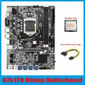 B75 Eth Mining Motherboard 8xpcie Usb Adapter 15pin to 6pin Cable