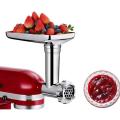 Food Grinder Attachment for Kitchenaid Stand Mixers,4 Grinding Plates