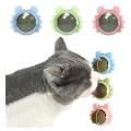 3pcs Catnip Wall Ball Cat Toys Edible Cat Licking Toy Cat Chew Toy