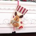 3 Pcs Christmas Stockings Santa Claus Reindeer and Snowman for Decor