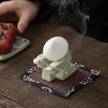 Figurine Incense Stick Tray Decor for Home Tea Yoga Studio Statue E