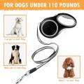 26ft Dog Leash, for Dog Up to 110 Lbs, Anti-slip Rubberized Handle