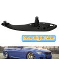 Rear Right Car Interior Inner Door Pull Handle Cover for -bmw