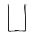 Plastic Bags Holder for Bottles, Cups and Wine Glass Baggy Rack-black