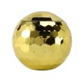 Disco Flash Ball Cocktail Cup Glass Drinking Tea Bottle Gold A