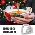Bowl Cozy Template Cutting Ruler,bowl Pattern Template 10inch