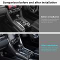 2pcs Gear Shift Panel Cover Kit for Honda Sedan Ten Generation Civic