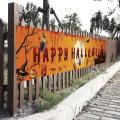 250x48cm Latest Happy Halloween Print Party Backdrop Hanging Banner D