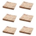100pcs 12x12cm Bags Oilproof Bread Craft Bakery Food Packing Kraft