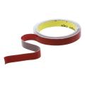 3m Strong Permanent Double Sided Foam Tape Roll, Red 15mmx3m