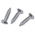 Stainless Steel Flat-head Phillips Head Screw 12mm X 3mm 60pcs