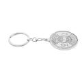 Perpetual Calendar Keyring Keychain Unique Metal Key Chain Ring