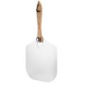 12 Inch Aluminum Pizza Transfer Spatula with Wooden Handle for Pizza