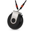 Mini Air Purifier Necklace for All Ages, Adults and Kids Black+silver