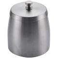 Stainless Steel Windproof Ashtray Creative Smoke Ashtray, Silver