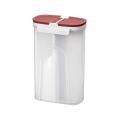 Food Storage Container Pasta Rice Storage Jars Home Kitchen (red)