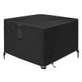Fire Pit Cover Square for 28-32 Inch Gas Fire Table