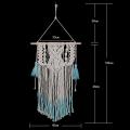 Macrame Hand Woven Tapestry for Living Room Bedroom Decoration