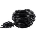 20m 4/7mm Hose Garden Water Micro-irrigation Pipe Drip Tube