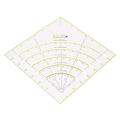 1 Piece Diy Quilting Ruler for Sewing, Measuring, Painting, Crafting