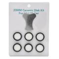 7pcs Mist Maker Maintenance Kit, Ceramic Disk Ceramic Disk Key