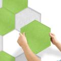 6 Pack Hexagon Acoustic Panels Padding Soundproofing Absorption Panel