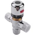Copper 3-way Thermostatic Mixing Valve 3/4 Inch Solar Water Heater