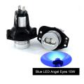 10w Led Angel Eye Marker Bulb Fog Light Blue For-bmw E90 E91 06-08