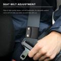 Auto Seat Belt Regulator Anti-le Neck Fixer 2 Pcs Black