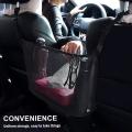 Car Mesh Organizer, Seat Storage Bag for Tissue Purse Holder & Pocket