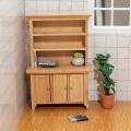 1/12 Scale Dollhouse Wood Three-door for Doll House Furniture Decor