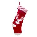 Christmas Stocking, Xmas Fireplace Socks Candy Gift Bag Christmas, C