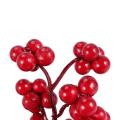 Red Berry Garland Artificial Burgundy Red Pip Christmas Garland