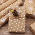 5 Pcs Christmas Wrapping Paper Sheets,for Christmas Birthday Gift
