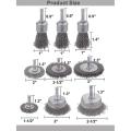 Drill Wire Wheel Cup Brush Set,hex Shank-for Drill Paint Rust Removal