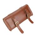 B-soul Vintage Bicycle Handlebar Bag Pu Leather Cycling Bag Brown