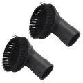 Replacement 32mm Rotatable Round Brush Head Cleaner Accessories
