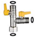 Brass Water Diverter 3 Way Shower Diverter Valve T Adapter Shower