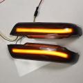 1 Pair Mirror Indicator Dynamic Led Turn Signal Lights for Touareg 7l