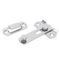 Hasp Latch Metal Hasp Latch Lock Sliding Door Lock for Window Cabinet