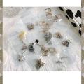 Pvc Clear Jewelry Zipper Bag,jewelry Earring Storage Book,(84 Cells)