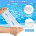 50 Pack Pool Skimmer Socks,for Above Ground Pool Skimmer Basket,white