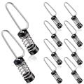 10pcs Fishing Flag Clips Stainless Steel Marine Boat Flag Clips